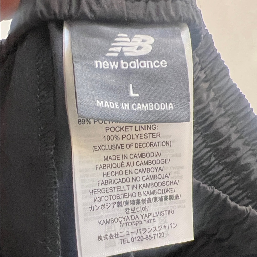 New Balance Black Performance Running Shorts Men’s Brand New !!! - Picture 6 of 6